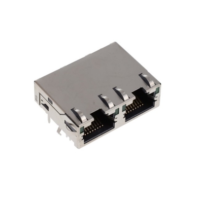 RJSBE5381C4 Connector RJ45 RA Shielded Ethernet Connector với đèn LED