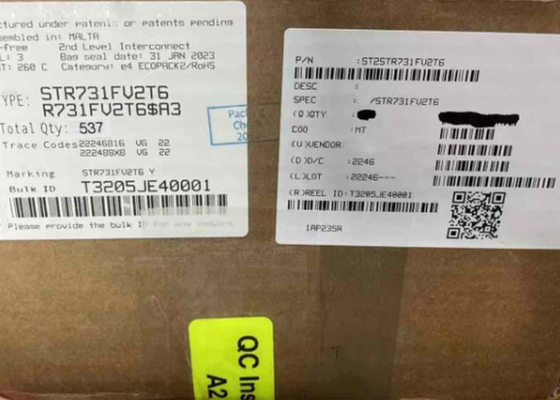 STR731FV2T6 Máy vi điều khiển MCU 32 bit MCU đơn lõi 36MHz ARM7 STR7 Máy vi điều khiển IC