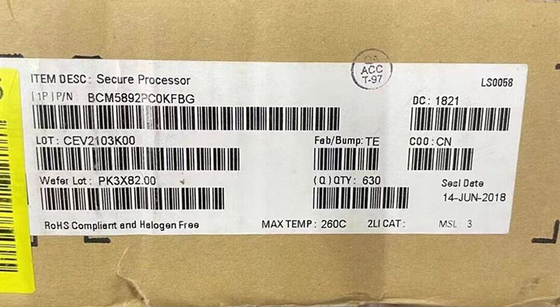 BCM5892PC0KFBG Microcontroller MCU Máy vi xử lý mạng tích hợp cao