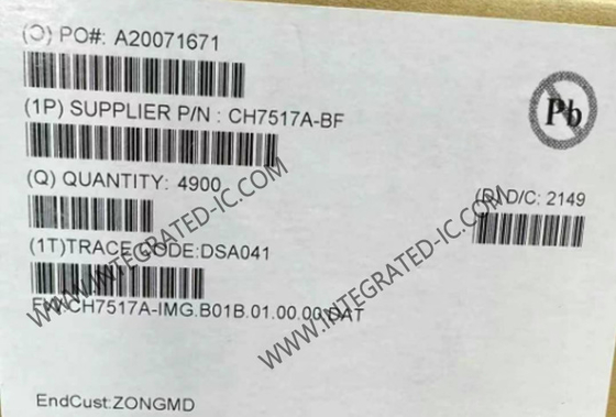 CH7517A Chip mạch tích hợp màn hình năng lượng thấpPort để chuyển đổi VGA QFN-40
