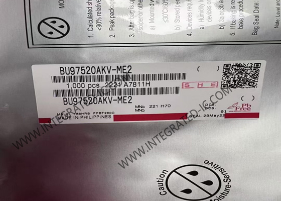 BU97520AKV-ME2 Chip mạch tích hợp ô tô Low Duty LCD Segment Drivers VQFP-80
