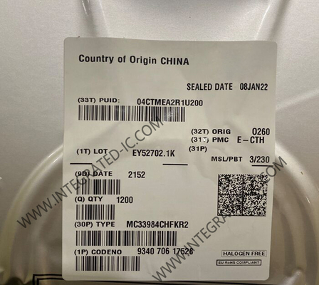 MC33984CHFKR2 mạch tích hợp chip Load Drivers IC Switch phân phối điện