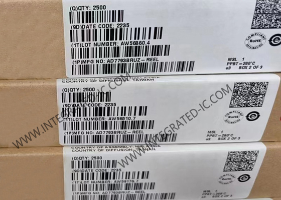 Chip mạch tích hợp AD7793BRUZ 3 kênh tiếng ồn thấp 24Bit Sigma Delta ADC