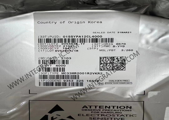 MC33MR2001R2VKR2 Mô-đun truyền thông không dây 76GHz -77GHz RF Receiver Front-End