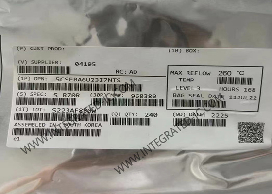 5CSEBA6U23I7NTS Mảng cổng lập trình trường 925 MHz Cyclone® V SE SoC FPGA UBGA-672