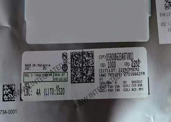 Chip mạch tích hợp DS90UB633ARTVRQ1 100MHz 1.87Gbps FPD-Link III Serializer