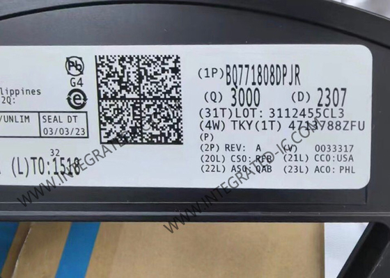 BQ771808DPJR Chip mạch tích hợp gia đình 2-5S Bảo vệ điện áp quá cao với bộ đếm thời gian trì hoãn bên trong