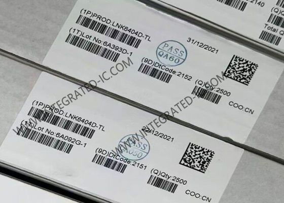 LNK6404D Chip mạch tích hợp hiệu quả năng lượng chính xác điều chỉnh phía chính CV / CC Switcher