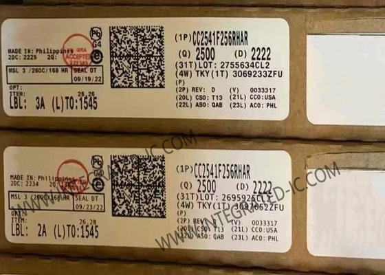 CC2541F256RHAR BT IC 2.4GHz BT Năng lượng thấp và MCU không dây độc quyền VQFN-40
