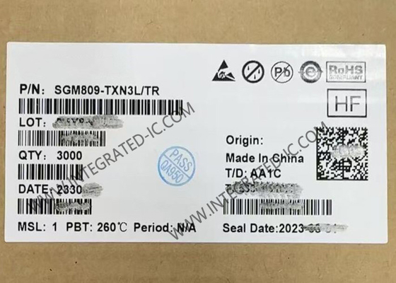 SGM809-TXN3L mạch tích hợp chip mạch giám sát vi xử lý tích hợp năng lượng thấp