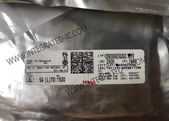 DS90UH925QSQX Chip mạch tích hợp 24 bit màu FPD-Link III Series với HDCP