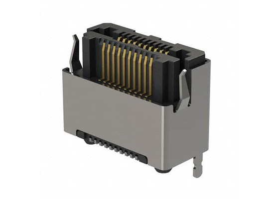 LSHM-105-06.0-L-DV-A-S-K-TR kết nối đầu cuối hermaphroditic tốc độ cao / đầu nối dây chuyền ổ cắm