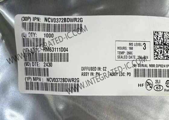 NCV0372BDWR2G Chip mạch tích hợp hai kênh 0V đến 14V 1.4MHz