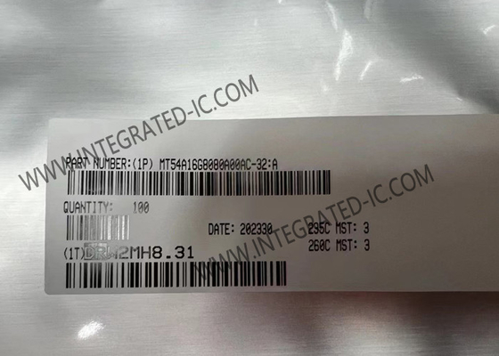 MT54A16G8080A00AC-32:Memory IC Chip 128Gbit 8 kênh Bộ nhớ DRAM băng thông cao với ECC