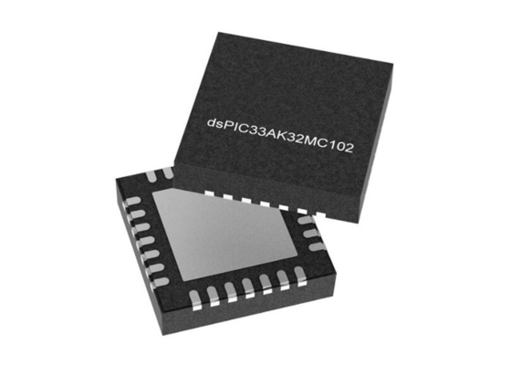 DSPIC33AK32MC102-I/M7 Microcontroller MCU 32 bit DSC VQFN-28 Bộ điều khiển tín hiệu kỹ thuật số