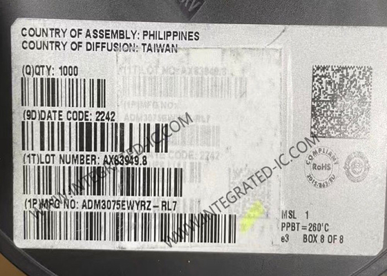 Chip mạch tích hợp ADM3075EWYRZ 3.3V Máy truyền dữ liệu công suất thấp SOIC8