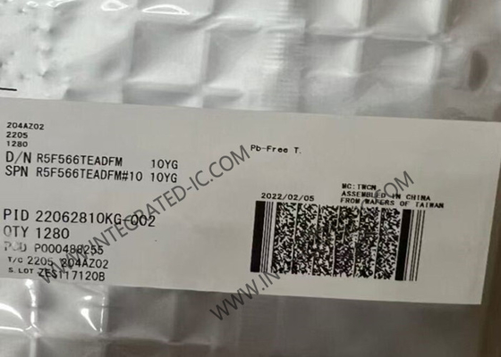 R5F566TEADFM Microcontroller MCU 32 bit Microcontrollers 160MHz 32 bit Single Core MCU