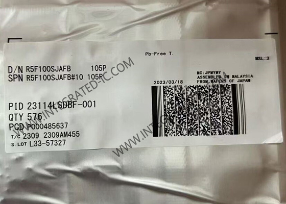 R5F100SJAFB Máy vi điều khiển MCU Máy vi điều khiển chức năng cao công suất thấp cho các ứng dụng mục đích chung