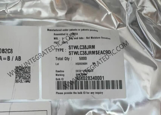 STWLC38JRM Chip mạch tích hợp 15W Máy thu điện không dây chế độ kép WLCSP40
