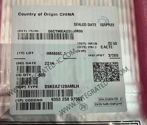 Bộ vi điều khiển S9Keaz128AMLH MCU 48MHz Kinetis EA 32 bit Cortex-M4 MCU LQFP-64