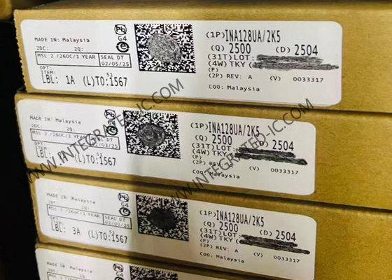 INA128UA Chip mạch tích hợp, máy khuếch đại công cụ công cụ công suất thấp