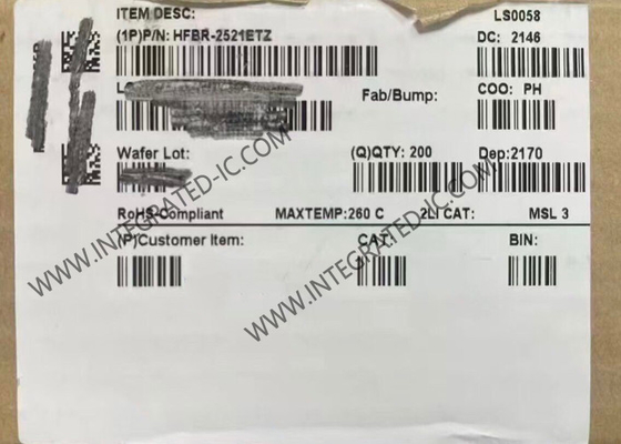HFBR-2521ETZ Chip mạch tích hợp Máy nhận liên kết đa năng Máy nhận sợi quang 5MBd