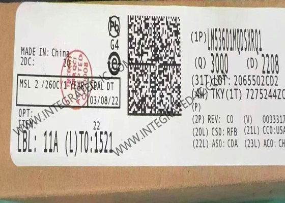 Chip mạch tích hợp LM53601MQDSXRQ1 Bộ chuyển đổi DC/DC hạ áp đồng bộ 36V 2.1MHz cho ô tô