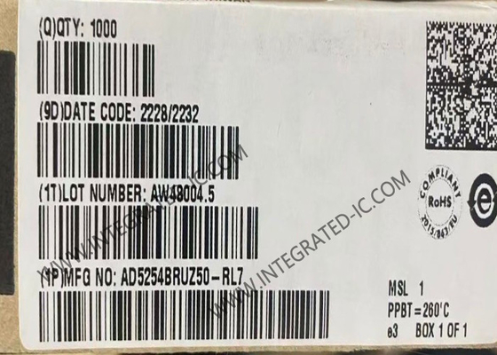 AD5254BRUZ50 Chip Mạch Tích Hợp Bộ Chiết Áp Kỹ Thuật Số Bộ Nhớ Không Bay 256-Vị Trí I2C Bốn Kênh