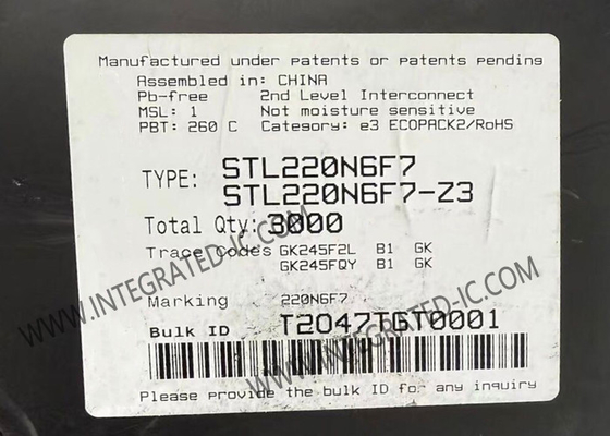 STL220N6F7 Chip mạch tích hợp 60V 120A STripFET F7 Power MOSFET Transistors