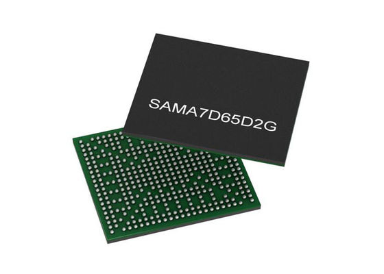 SAMA7D65D2GT-V/4UB-SL3 Hệ thống MCU vi điều khiển trong gói 1GHz Vi xử lý 32 bit