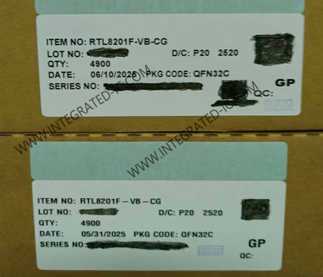 IC Ethernet RTL8201F-VB-CG Chip đơn cổng Ethernet 10/100Mbps với Auto MDIX