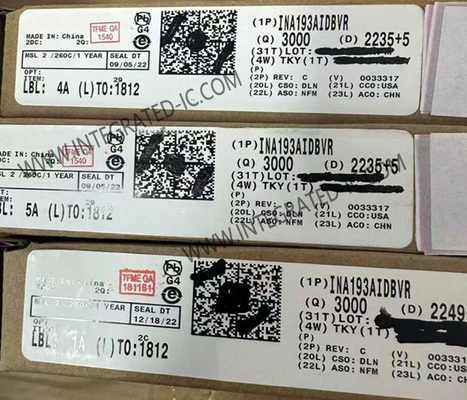 INA193AIDBVR Chip mạch tích hợp 500kHz High Side Current Sensor Amplifier SOT-23-5