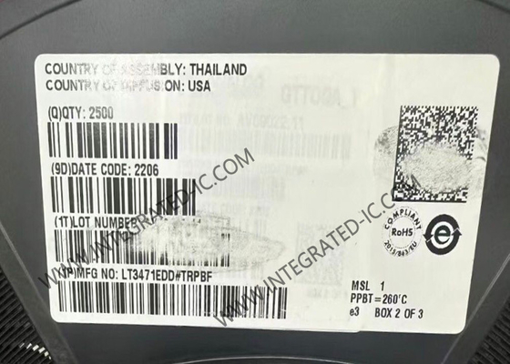 Chip mạch tích hợp LT3471EDD Bộ điều chỉnh chuyển mạch kép 1.3A 1.2MHz Gói DFN-10