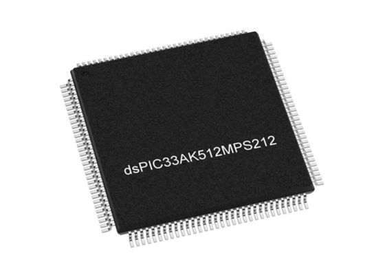 DSPIC33AK512MPS212-I/PT Bộ vi điều khiển MCU 32Bit Bộ điều khiển tín hiệu số TQFP128