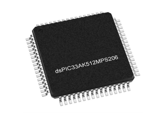 DSPIC33AK512MPS206-I/PT Microcontroller MCU 200MHz 32Bit DSC đơn lõi TQFP64