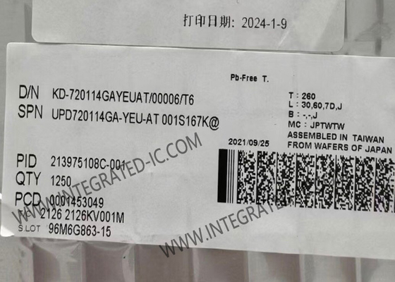 UPD720114GA Chip mạch tích hợp ECOUSB USB 2.0 Hub Controller TQFP48 USB Hub Controller