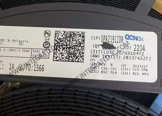 Chip mạch tích hợp OPA2191IDR Bộ khuếch đại thuật toán E-trim™ CMOS chính xác, công suất thấp 36V