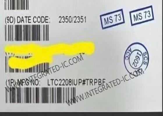 Chip Mạch Tích Hợp LTC2208IUP 14Bit ADC 130Msps Bộ Chuyển Đổi Tín Hiệu Tương Tự Sang Số QFN64