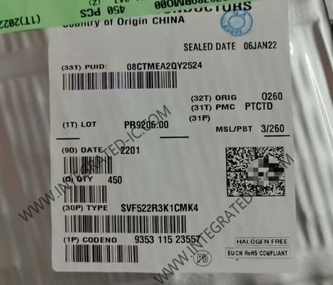 SVF522R3K1CMK4 Máy vi điều khiển MCU 32-bit MPU cho các ứng dụng cụm thiết bị vô tuyến và kỹ thuật số kết nối