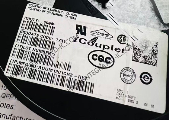 Chip Mạch Tích Hợp ADUM1201CRZ, Bộ Cách Ly Kỹ Thuật Số Kênh Đôi 25 Mb/s SOIC-8