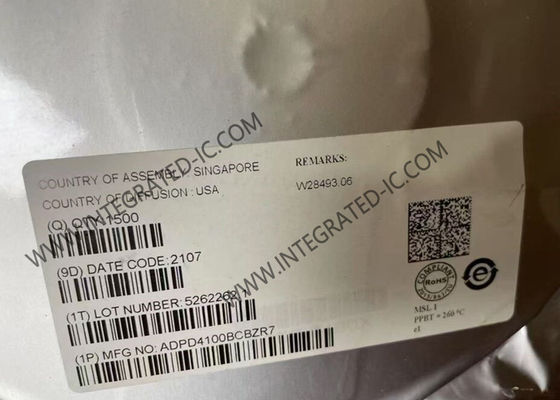 ADPD4100BCBZR7 Chip mạch tích hợp cảm biến đa phương thức Mặt trước 10μA AFEs quang học