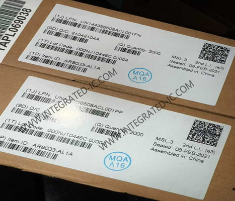 AR8033-AL1A IC Ethernet 10/100/1000 Mbps Ethernet Transceiver QFN48 Mạng Wi-Fi