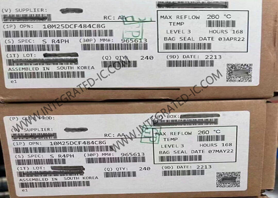 Mảng cổng lập trình trường 10M25DCF484C8G 675kbit FBGA-484 1.2V MAX 10 Mảng cổng lập trình trường