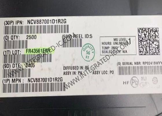 Chip mạch tích hợp NCV887001D1R2G Bộ điều khiển tăng áp không đồng bộ 100kHz SOIC8