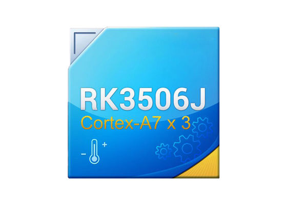 Chip xử lý AI RK3506 Bộ xử lý AIoT ba lõi Cortex A7 cho tính toán nâng cao