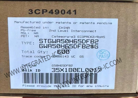 Chip mạch tích hợp STGWA50H65DFB2 Trench Gate Field Stop HB2 IGBT tốc độ cao