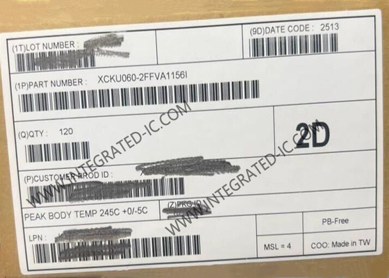 IC tích hợp XCKU060-2FFVA1156I Chip FPGA nhúng 1156FCBGA Surface Mount