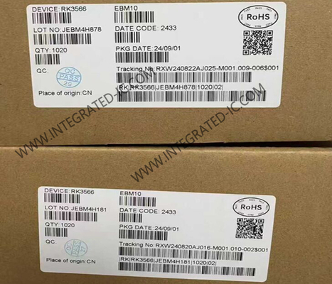 Chip mạch tích hợp RK3566 Hệ thống mục đích chung trên gói chip BGA