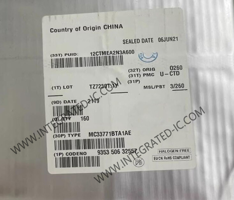 IC mạch tích hợp MC33771BTA1AE Bộ điều khiển pin Li-Ion 14 kênh