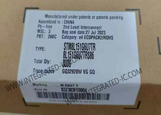 STM8L151G6U7TR Máy vi điều khiển MCU 8-Bit 16MHz STM8L EnergyLite Máy vi điều khiển IC 28-UFQFPN